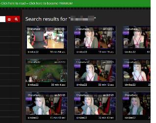 Aufzeichnung der Livestreams mittels Software - webcam recording