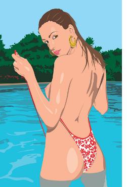 Der Grad der partiellen Nacktheit entscheidet über den Erfolg der Streamerin.