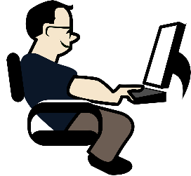 Ein onlinesüchtiger Knabe widmet sich am Computer seiner Sexsucht.