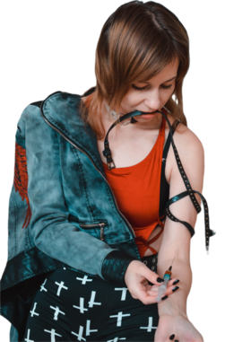 Deutsche Camgirls konsumieren im Livestream nicht nur Vitamin D.