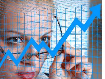 Der Versuch der Kapitalvermehrung erfordert die volle Aufmerksamkeit des Camgirls.